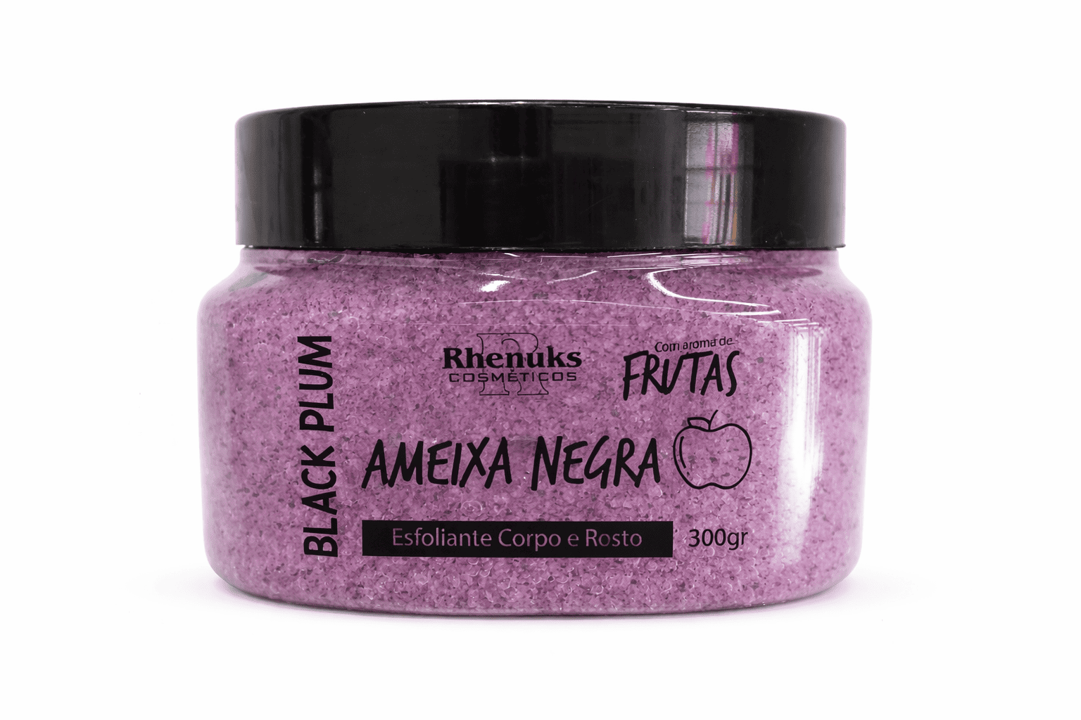 Esfoliante Corporal Ameixa Negra Rhenuks - 300g