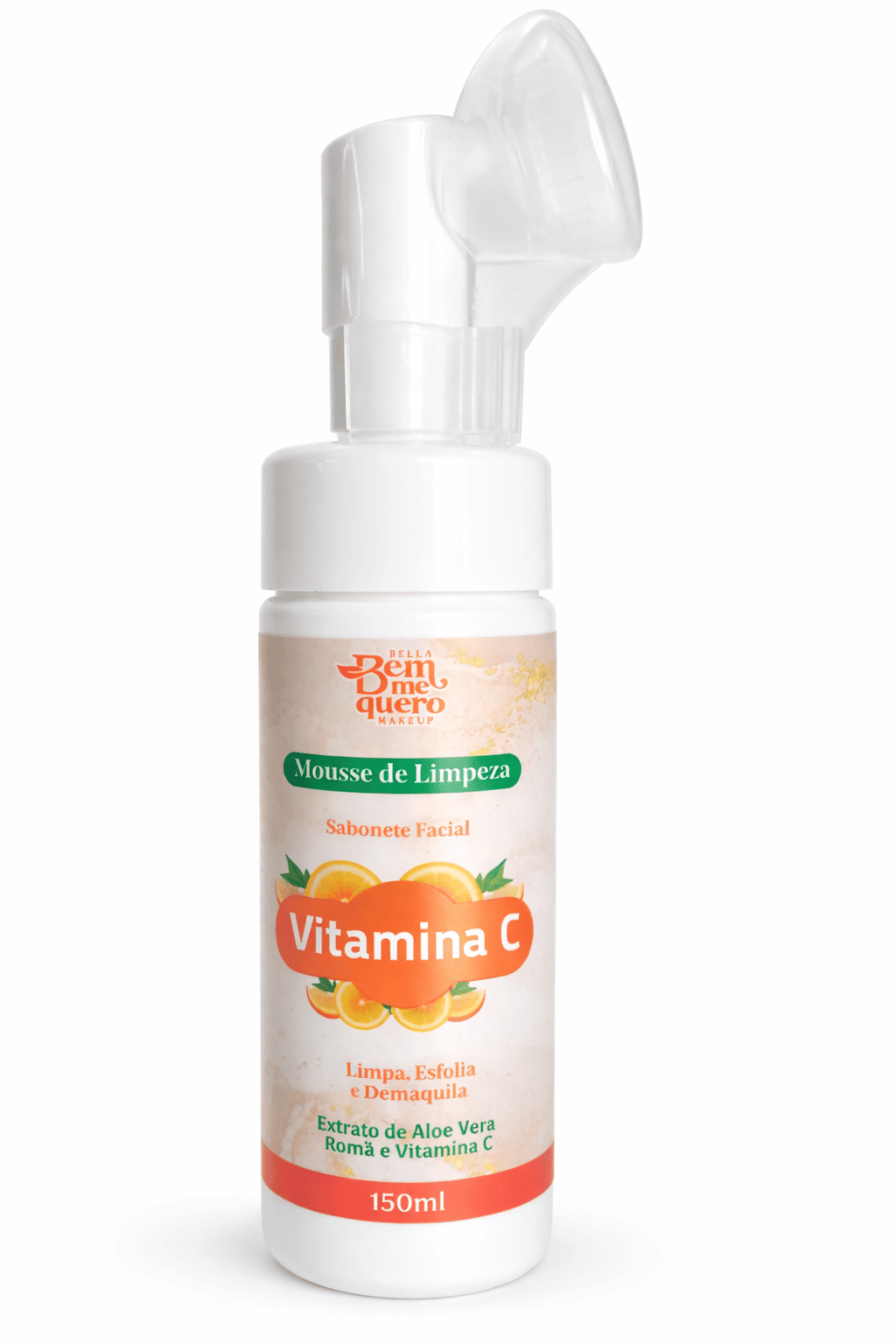 Mousse de Limpeza Facial Vitamina C Bem Me Quero - 150ml