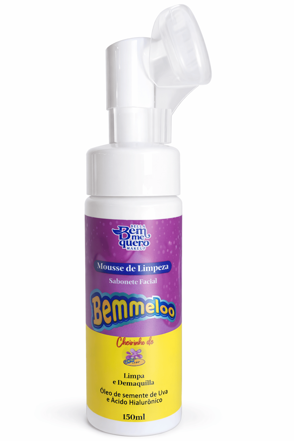 Mousse de Limpeza Facial Ácido Hialurônico Bem Me Quero -150ml