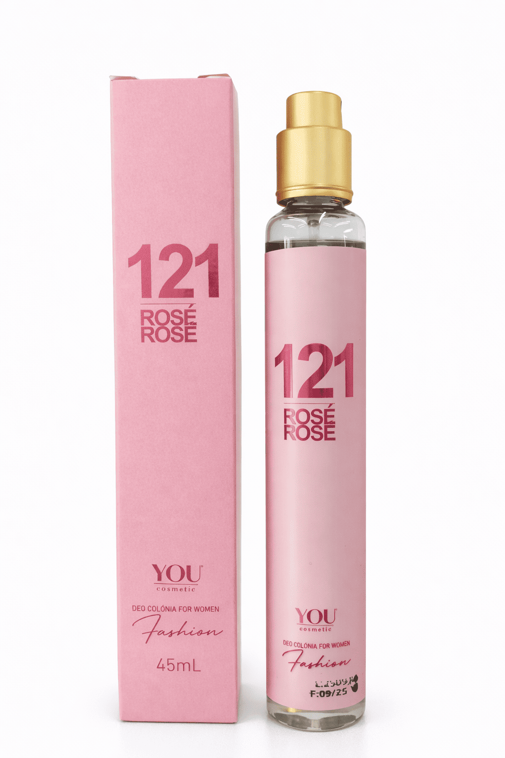 Perfume de Bolsa Feminino 121 Rosé Rosé 45ml – You
