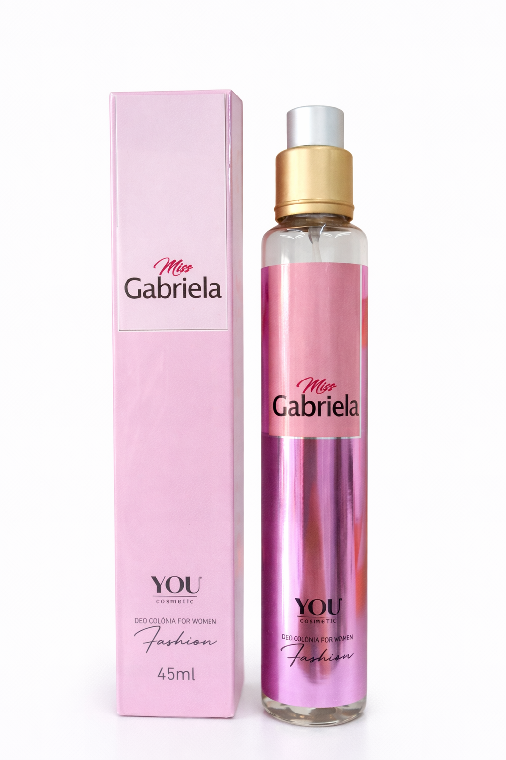 Perfume de Bolsa Feminino Miss Gabriela 45ml – YOU