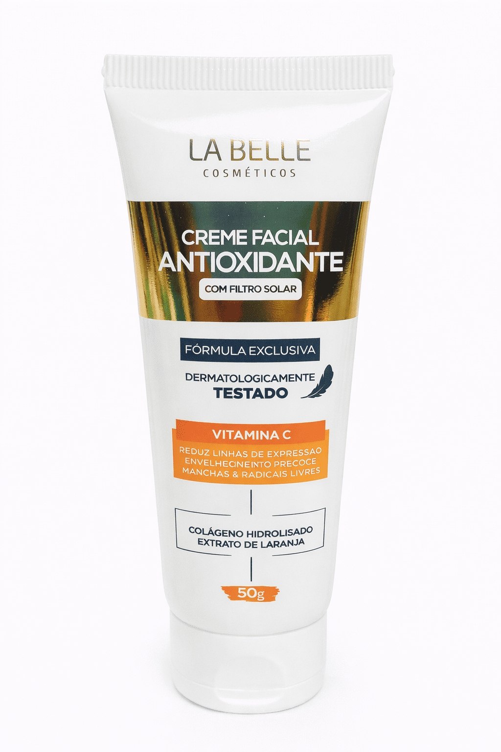 Comprar Creme Facial Antioxidante Vitamina C La Belle 50g na Glow Makeup