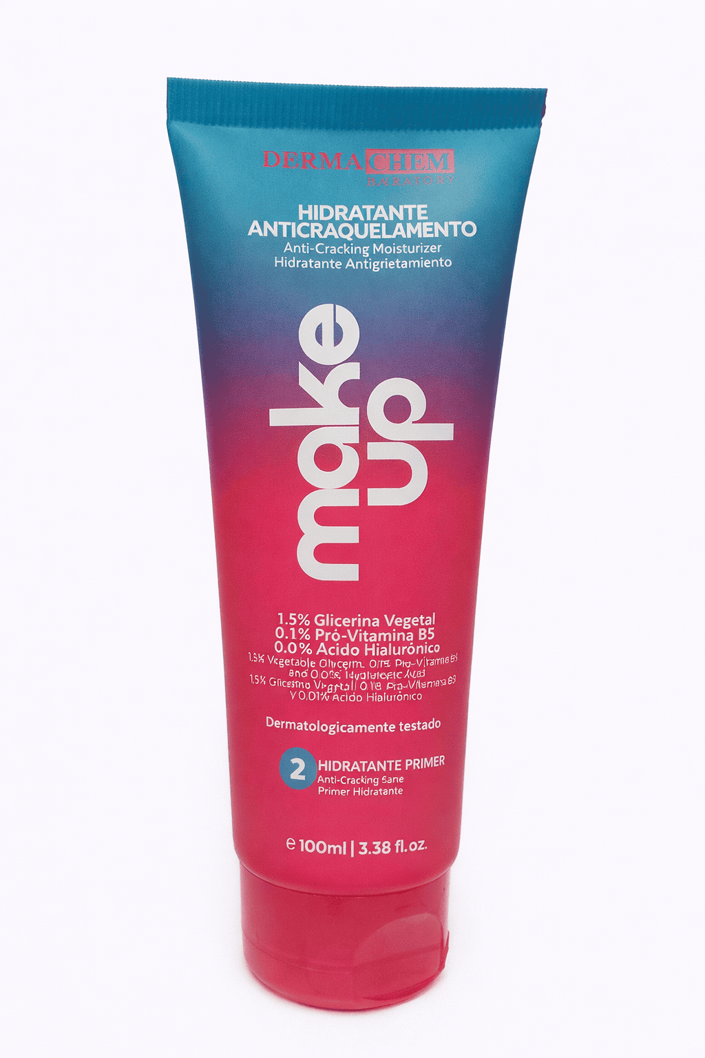 Primer Hidratante Anticraquelamento Derma Chem Make Up 100ml