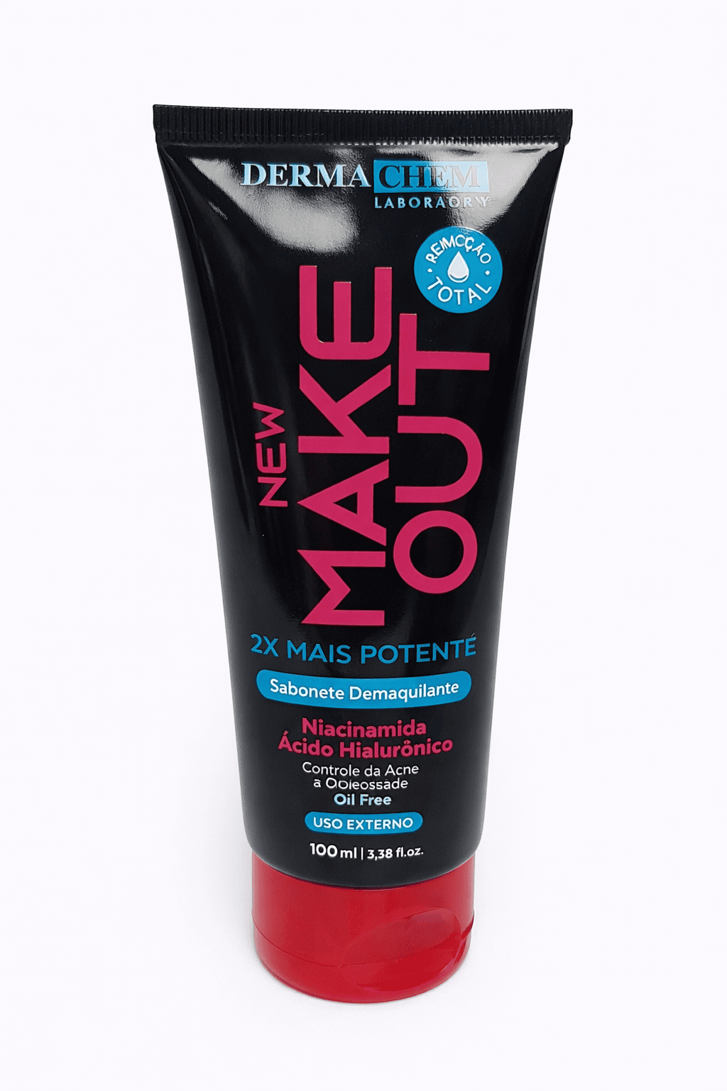 Sabonete Demaquilante Derma Chem Make Out 2X Mais Potente 100ml