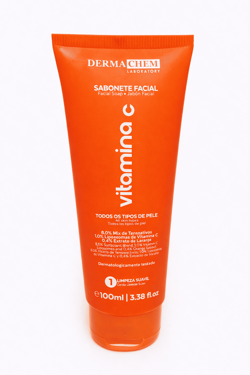 Sabonete Facial Vitamina C Derma Chem Laboratory 100ml