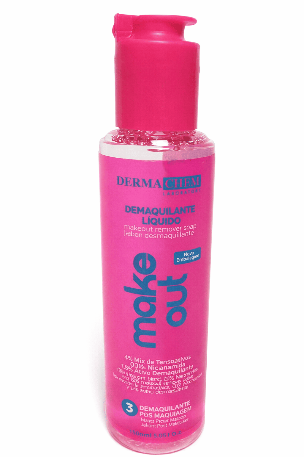 Demaquilante Líquido Make Out – Derma Chem Laboratory  150ml