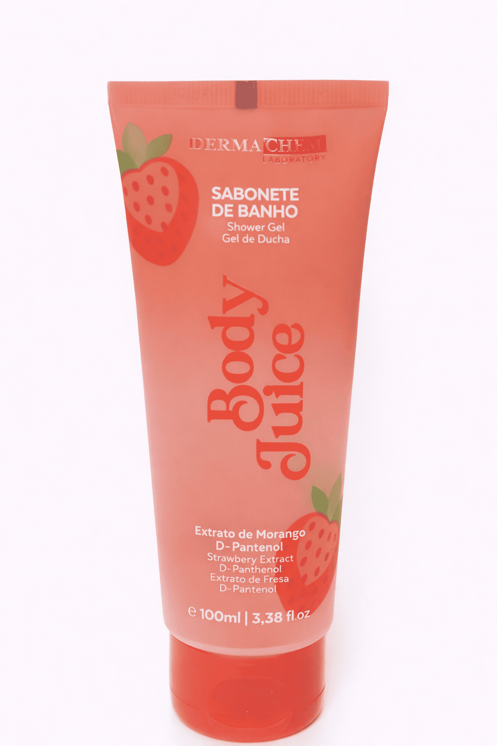 Sabonete de Banho Derma Chem – Morango (Body Juice) 100ml