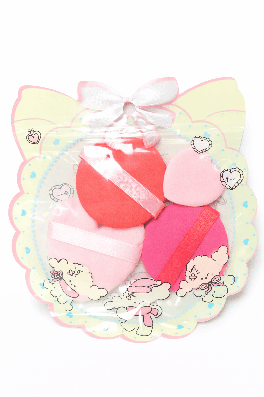 Comprar Kit de Esponjas Puff para Maquiagem – 4 Peças na Glow Makeup