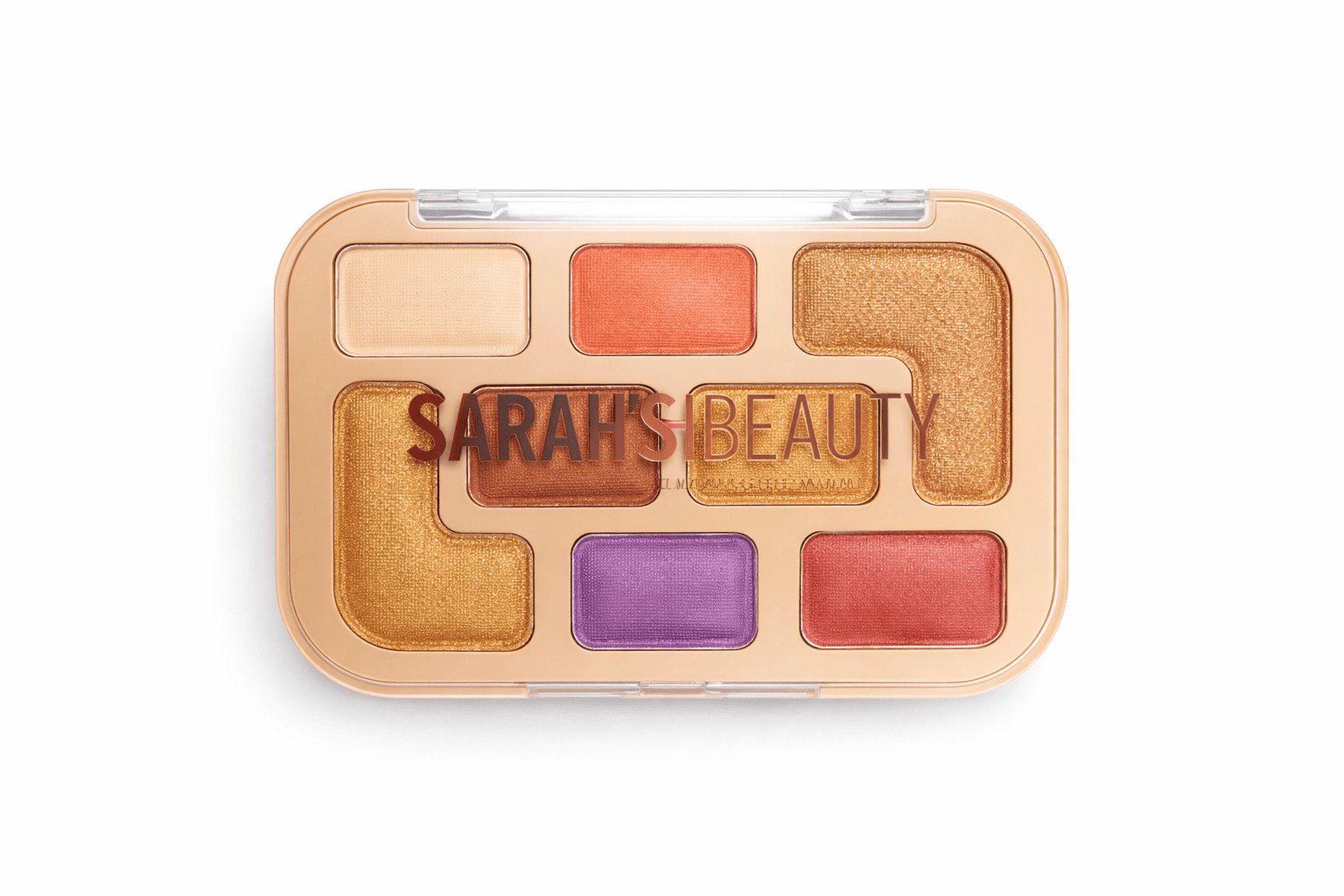 Paleta de Sombras Sarah’s Beauty Nude & Glow
