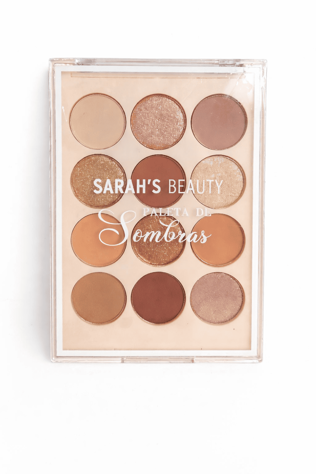Paleta de Sombras Sarah's Beauty (12 cores)
