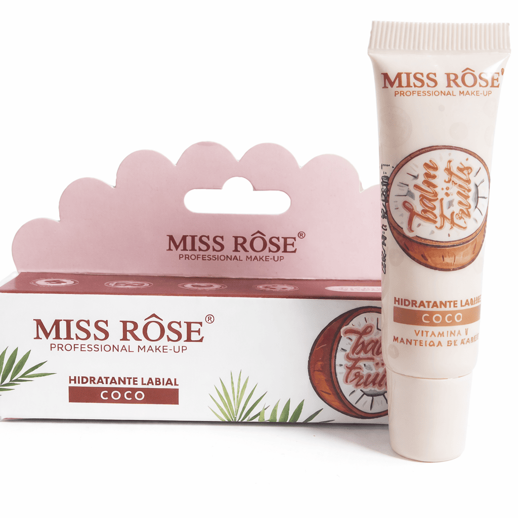 Comprar Hidratante Labial Coco Miss Rose Profissional 10g na Glow Makeup