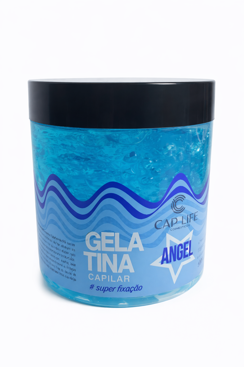 Gelatina Capilar Cap Life Angel 500g Super Fixacao Definicao e Controle de Frizz