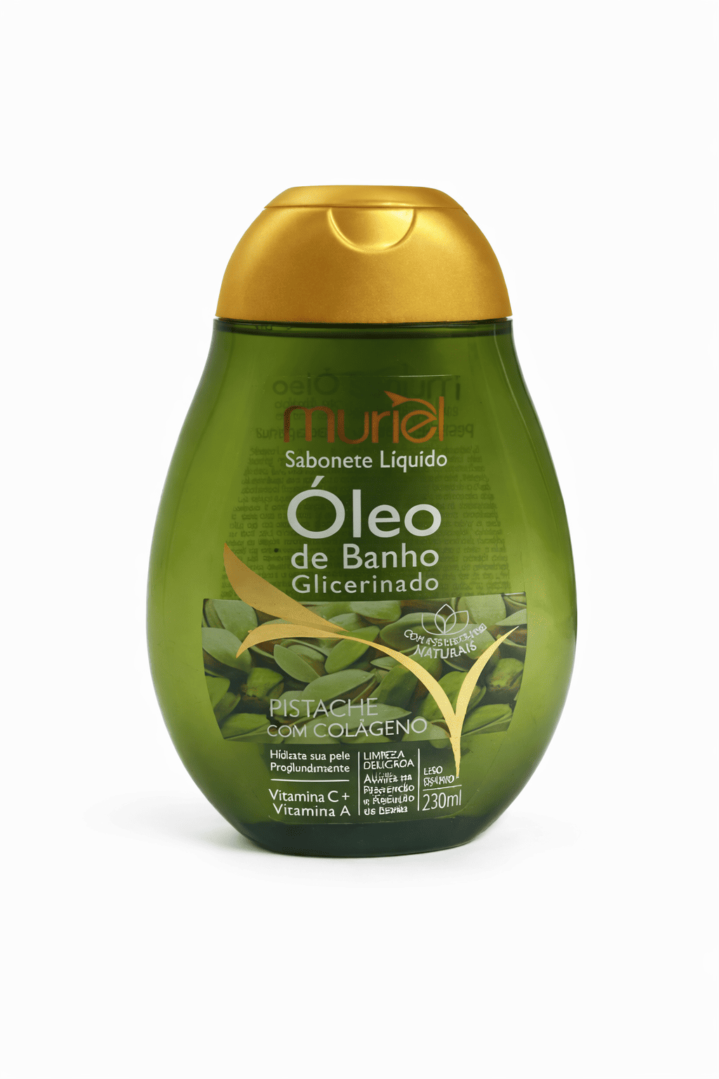 Comprar Sabonete Liquido Óleo de Banho Glicerinado Muriel 230ml na Glow Makeup