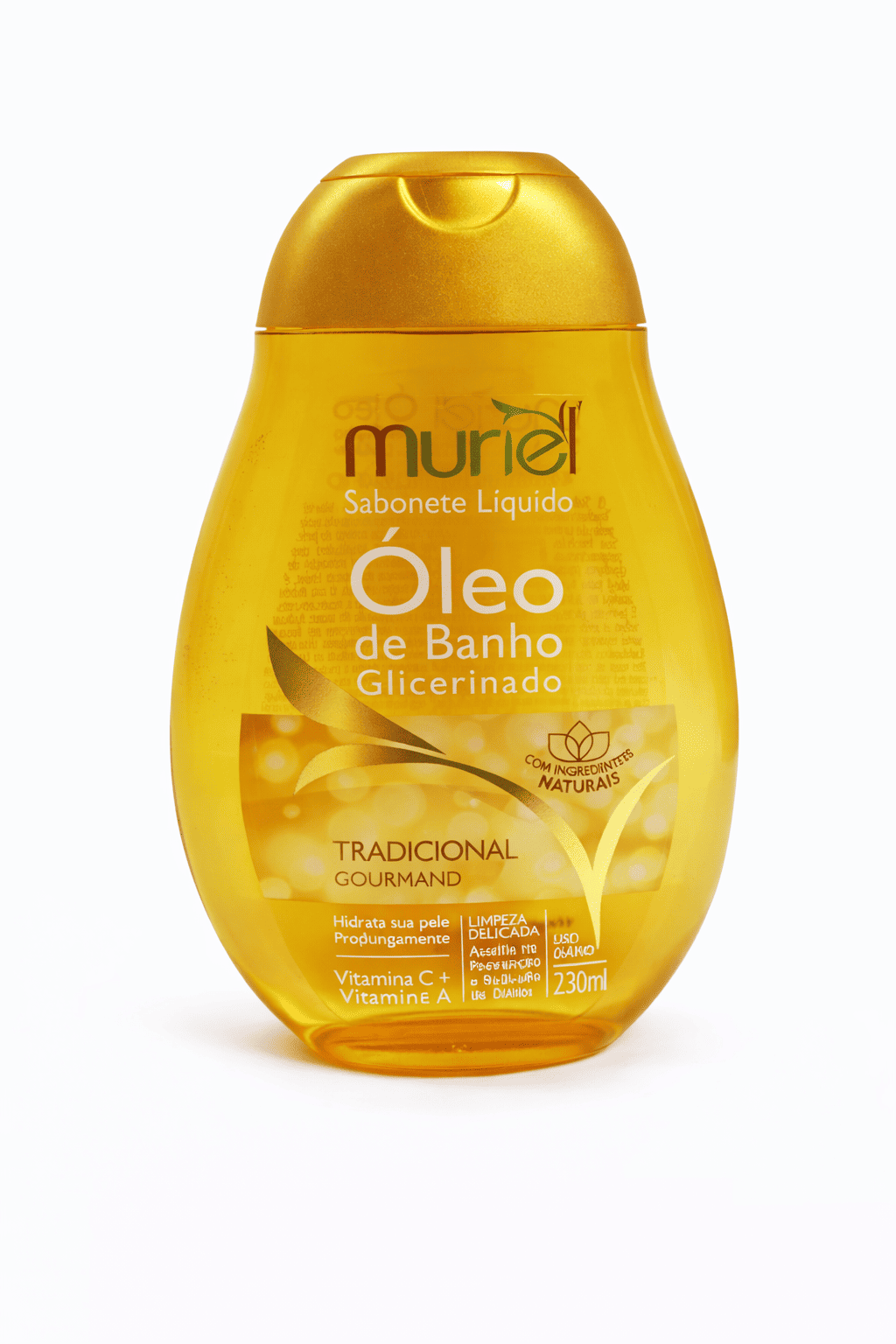 Sabonete Liquido Óleo de Banho Glicerinado Muriel 230ml