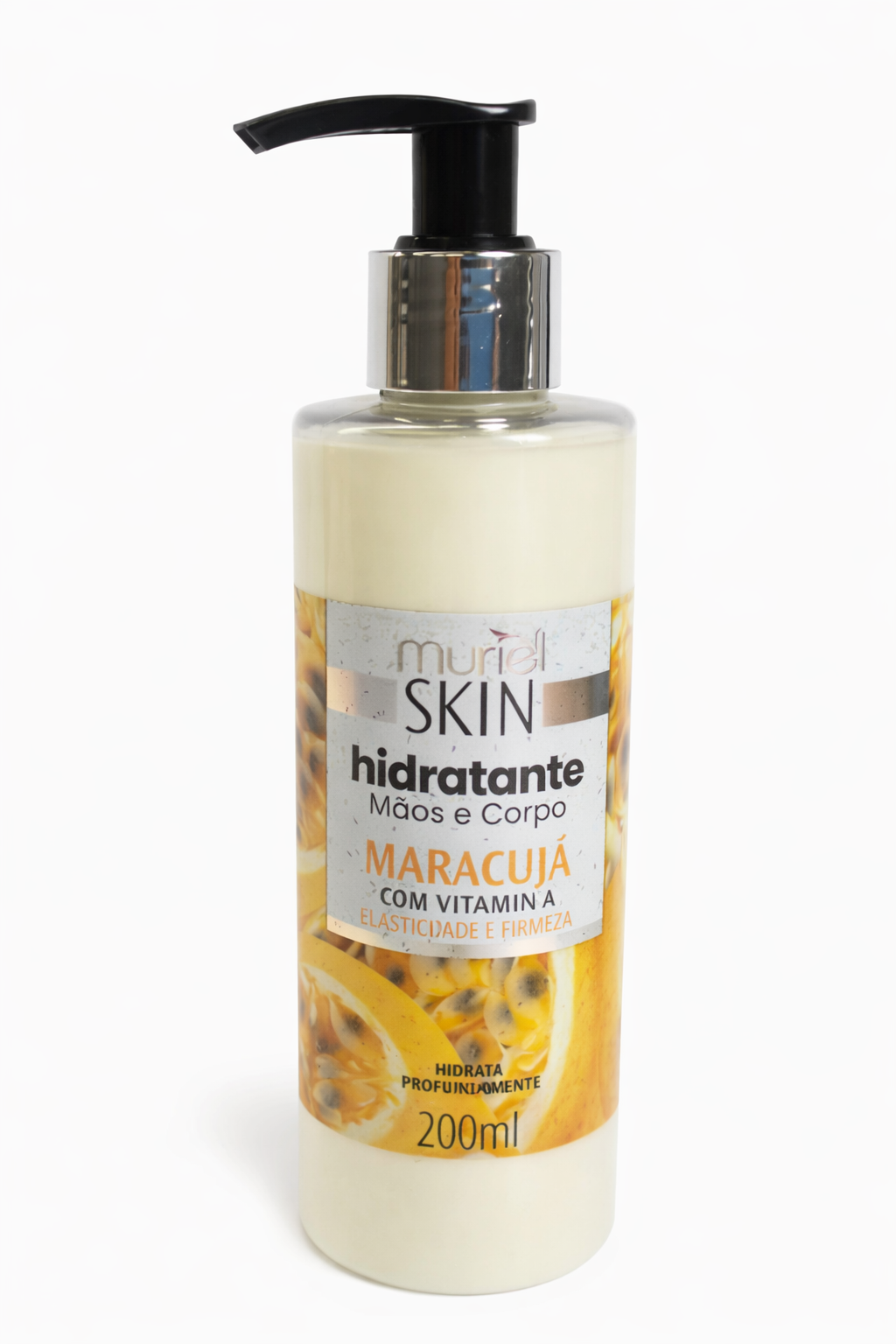 Hidratante Muriel Skin Mãos e Corpo Maracujá com Vitamina A 200ml