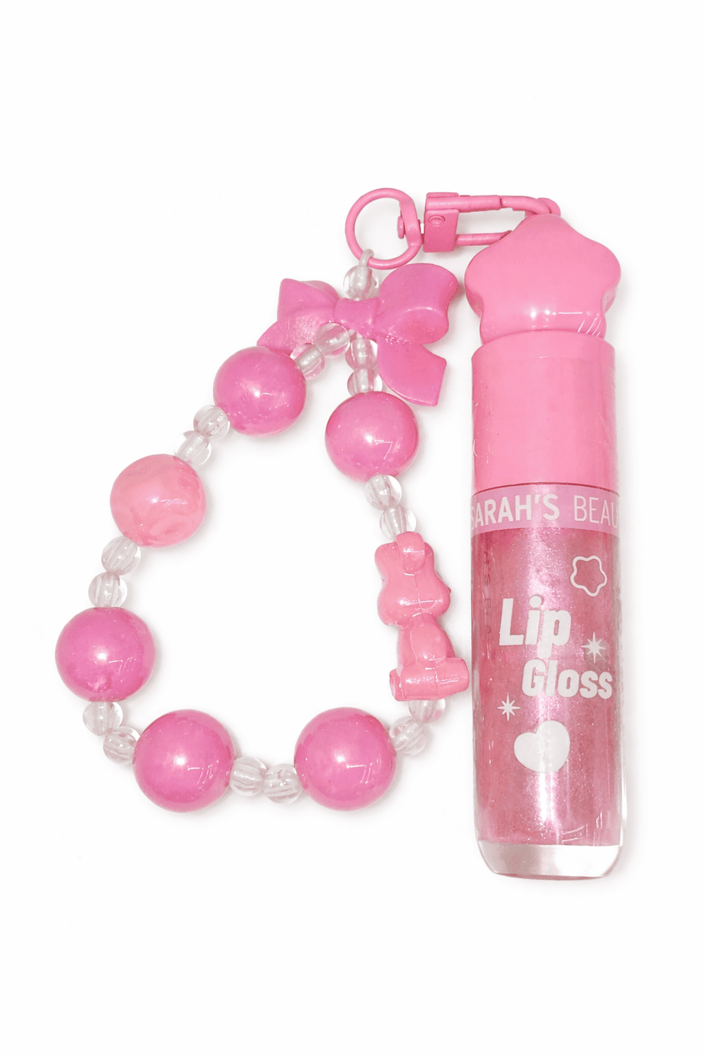 Lip Gloss Chaveiro Sarah’s Beauty 6ml Brilho Espelhado