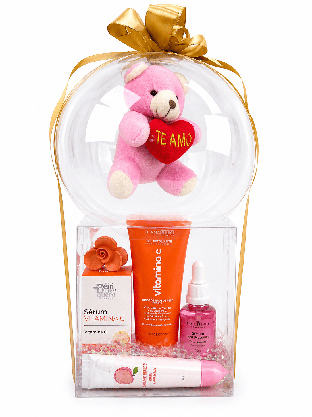 Comprar Kit Presente Dia Das Mães Com Ursinho E Skincare Completo na Glow Makeup