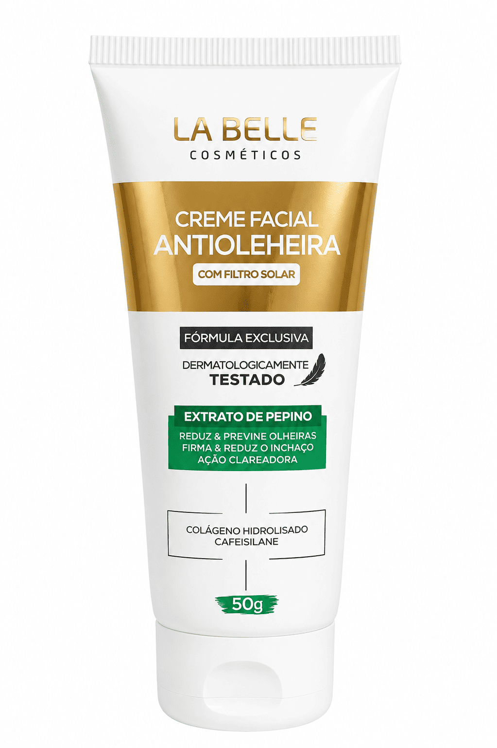 Comprar Creme Facial Antiolheiras com Extrato de Pepino 50g na Glow Makeup