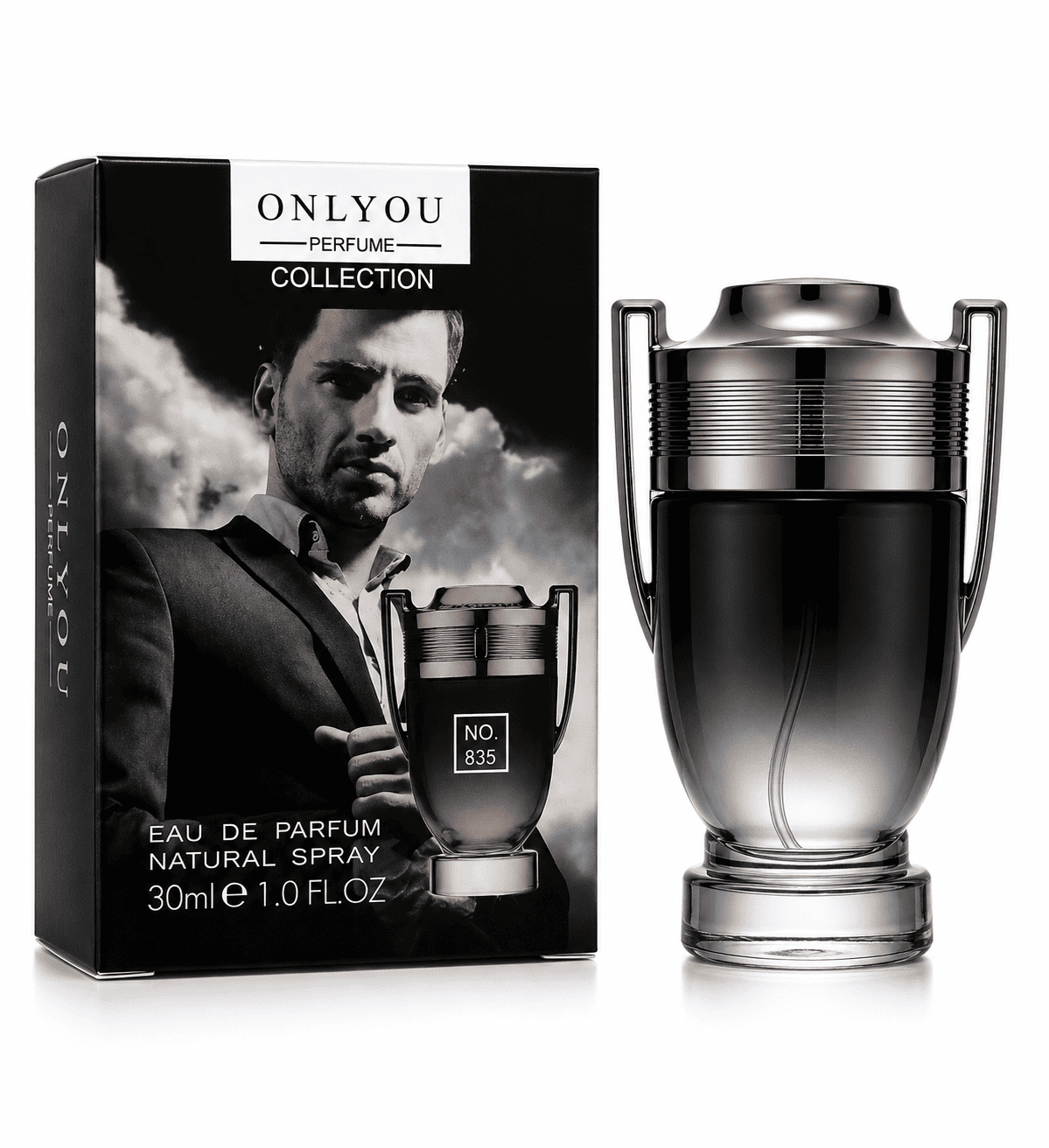 Comprar Perfume Onlyou Collection Nº 835 Masculino  30ml na Glow Makeup