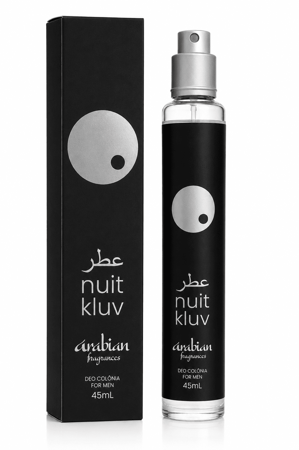 Comprar Perfume Masculino Nuit Kluv Arabian  45ml na Glow Makeup