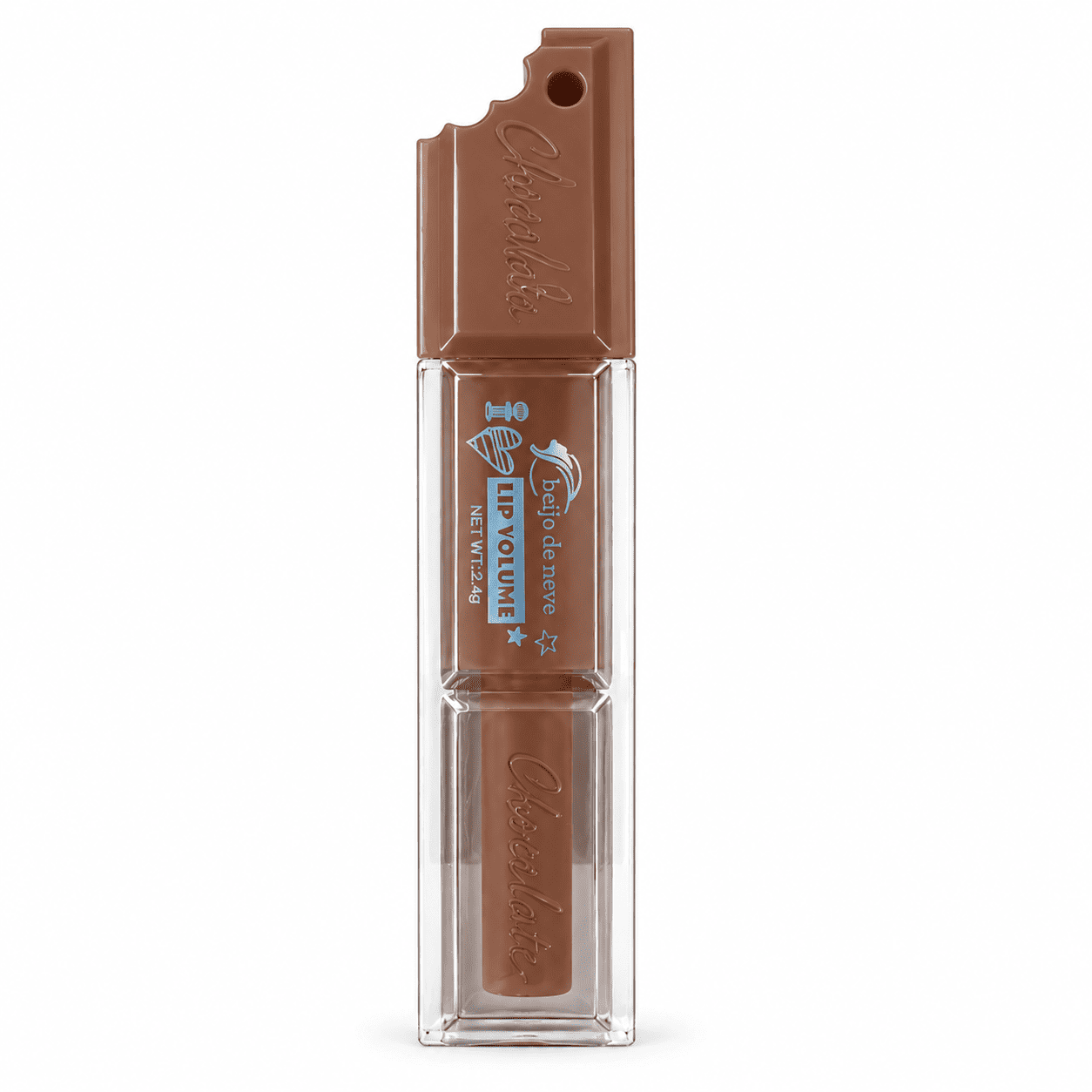 Gloss Labial de Volume Bocão de Chocolate
