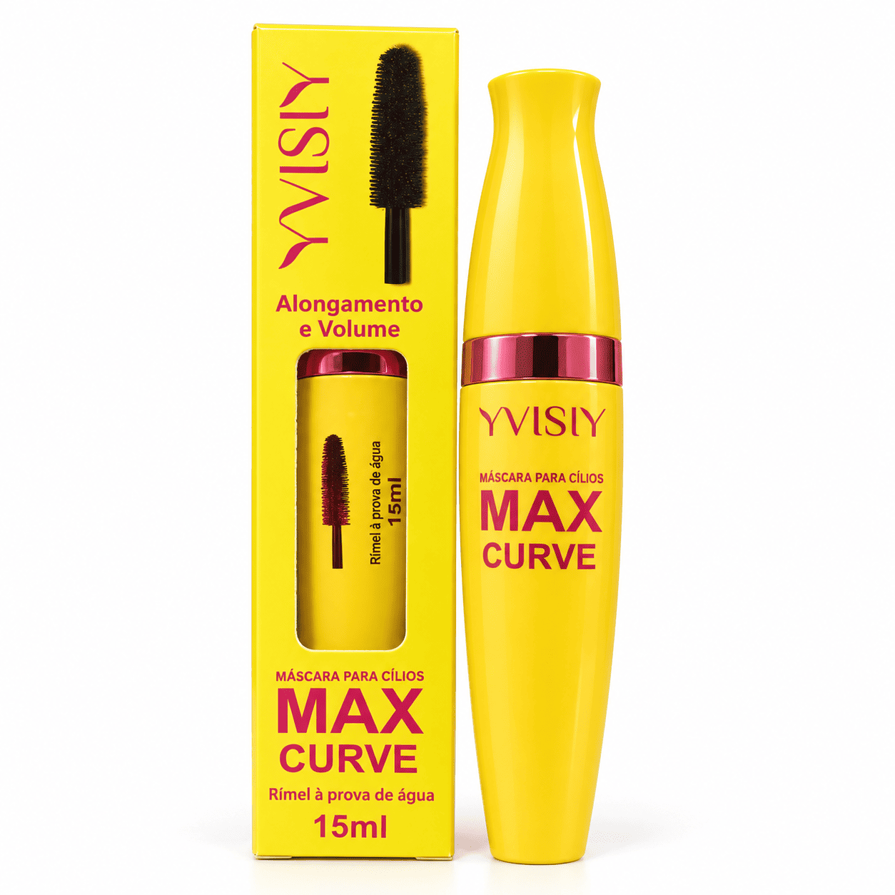 Máscara para Cílios Rímel à Prova d’Água 15ml