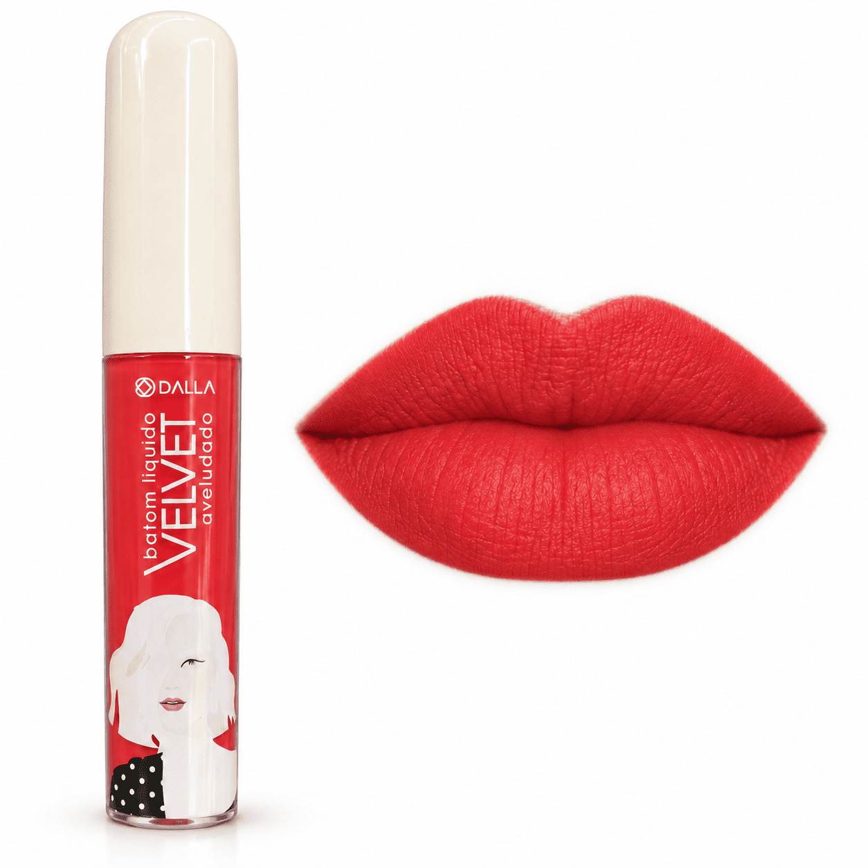 Comprar Batom Líquido Matte Aveludado Efeito Fosco para Lábios na Glow Makeup