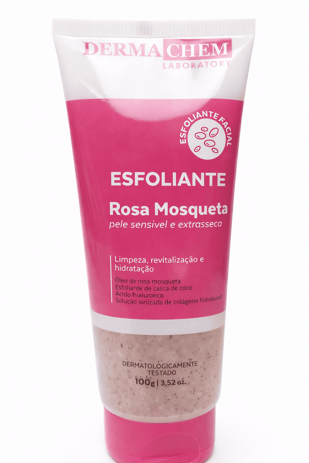 Esfoliante Facial Rosa Mosqueta Derma Chem 100g