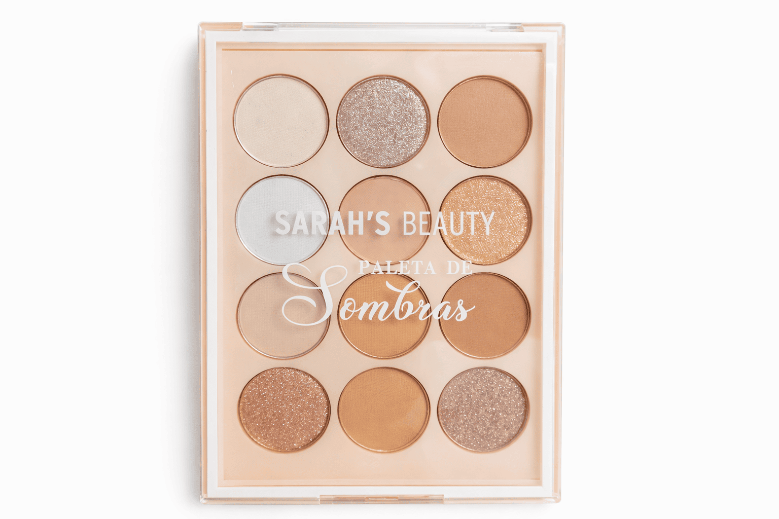 Comprar Paleta de Sombras Sarah's Beauty (12 cores) na Glow Makeup