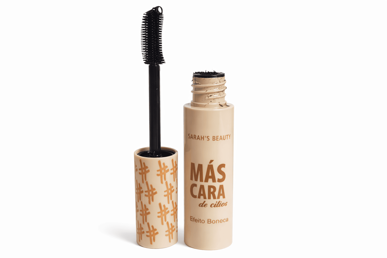 Máscara para Cílios Efeito Boneca Sarah’s Beauty - 18ml