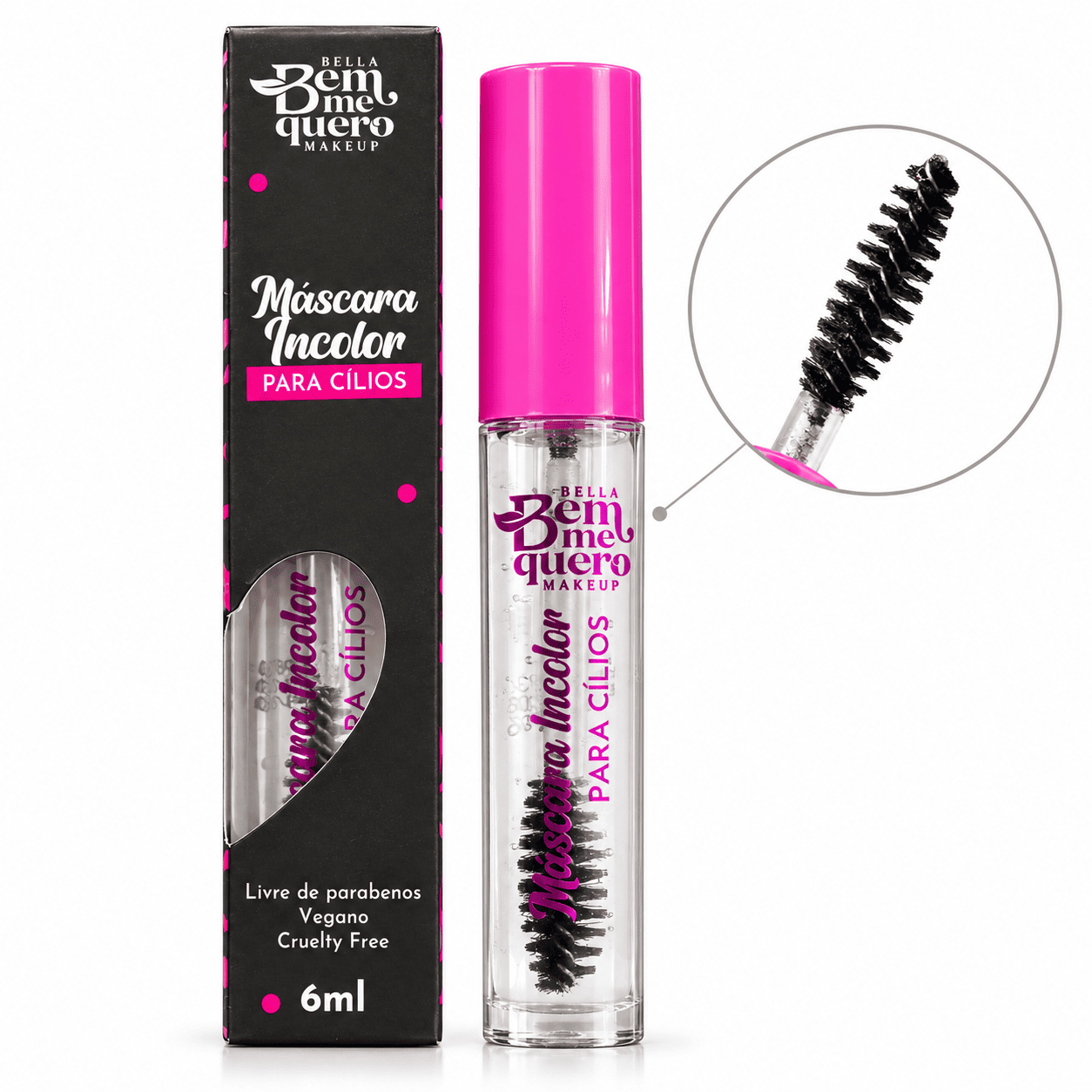 Comprar Máscara de Cílios Incolor Rímel Transparente 6ml na Glow Makeup