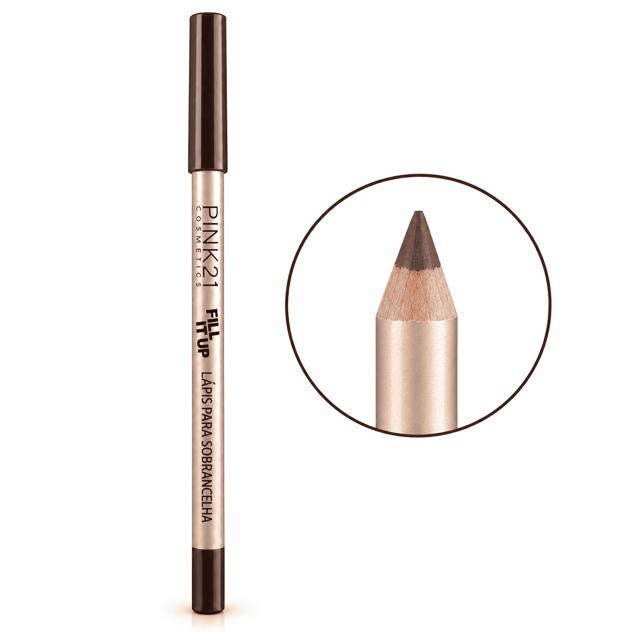 Comprar Lápis para Sobrancelha Marrom para Preencher e Definir na Glow Makeup