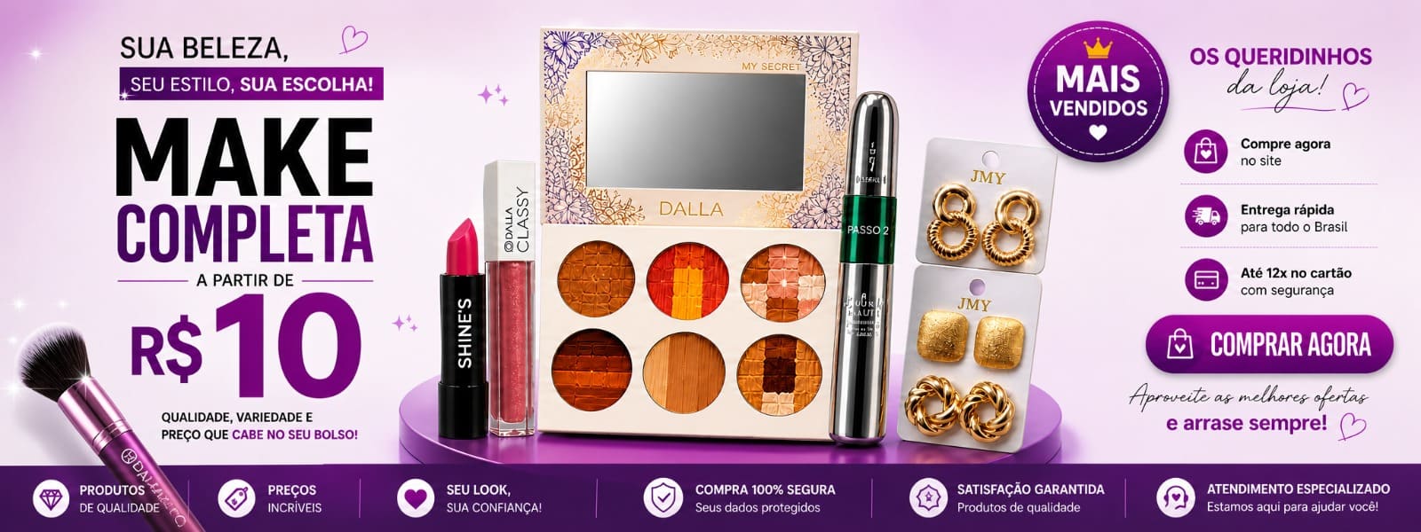 Promoção Glow Makeup